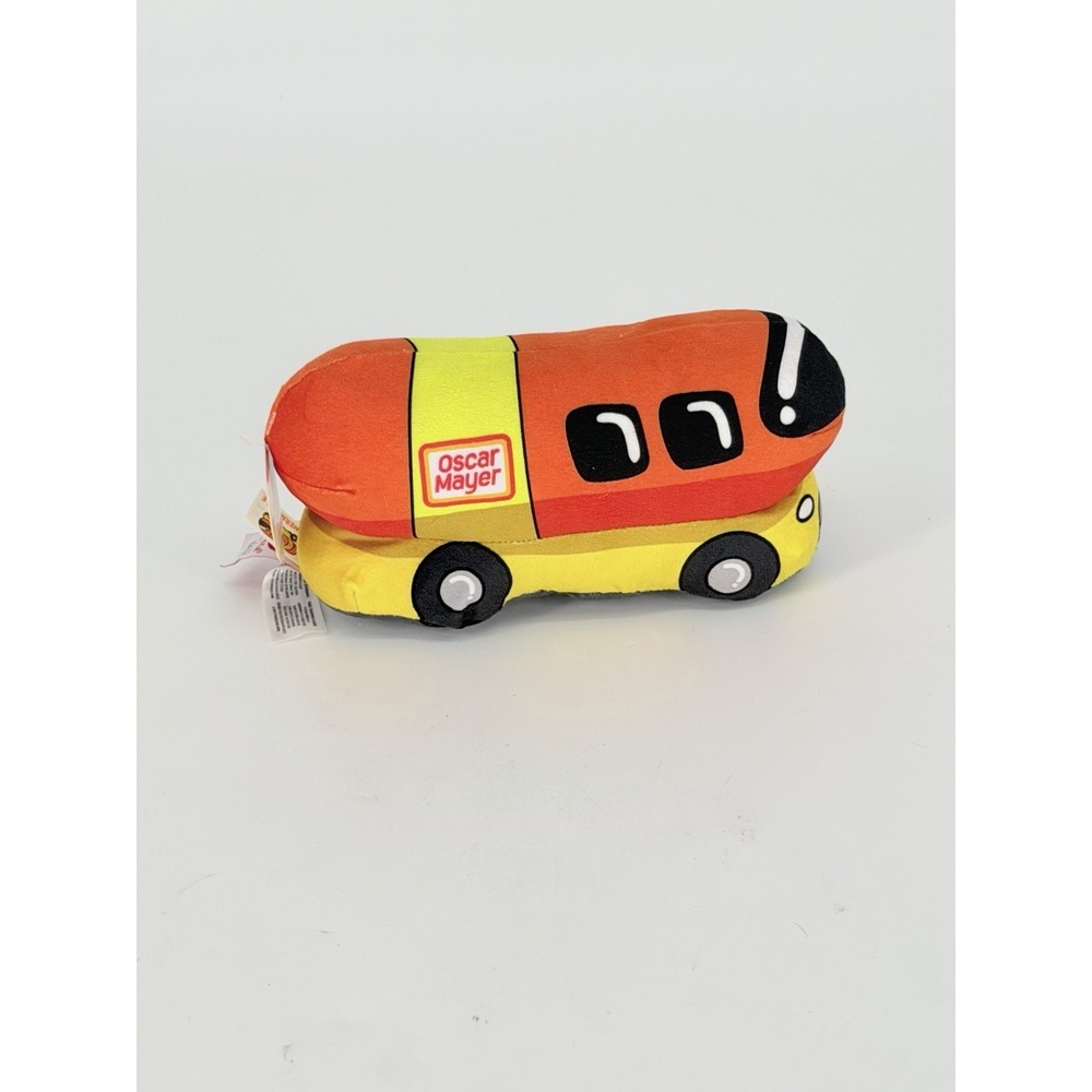 Oscar Mayer Wienermobile Plush 8.5" Fiesta Stuffed Hot Dog Car NWT 2023
